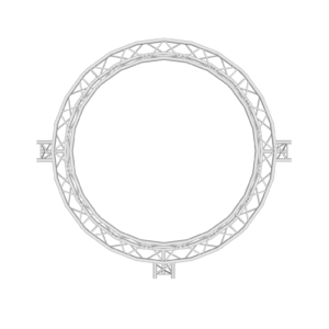 FD33 Dreipunkt Traverse 1-4 Segment Sonderkreis mit Abgängen 3m mieten